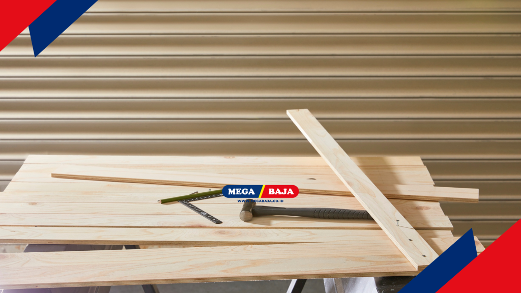 thick wood or plywood components