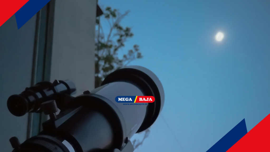 Getaran sekecil apa pun dapat merusak fokus lensa teleskop saat membidik Bulan