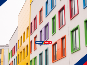 Solusi MEGA WARNA Cat yang tepat hadir untuk menjawab tantangan berat pada sektor eksterior bangunan