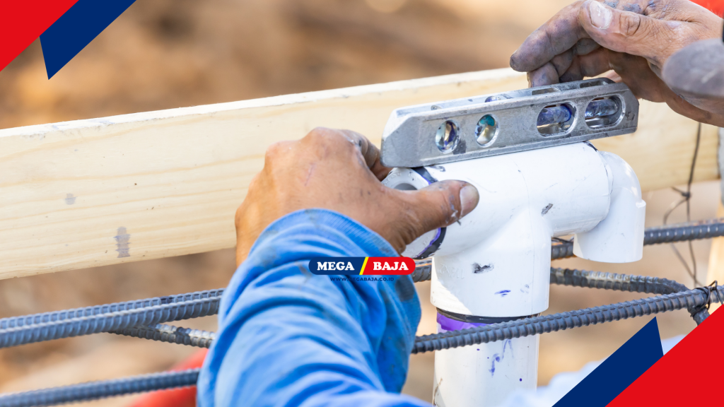 Pemotongan besi beton atau pemasangan pipa saluran air membutuhkan tingkat akurasi