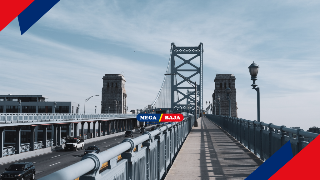 Sebuah Jembatan Baja di Pennsylvania