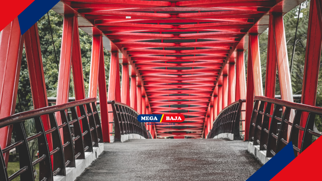 baja khusus yang digunakan pada Jembatan Teksas UI