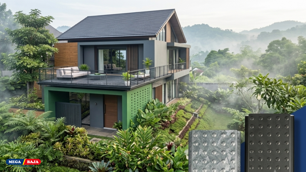 Mega Deck dipasang di sebuah Rumah di Bogor yang sejuk - Ilustrasi