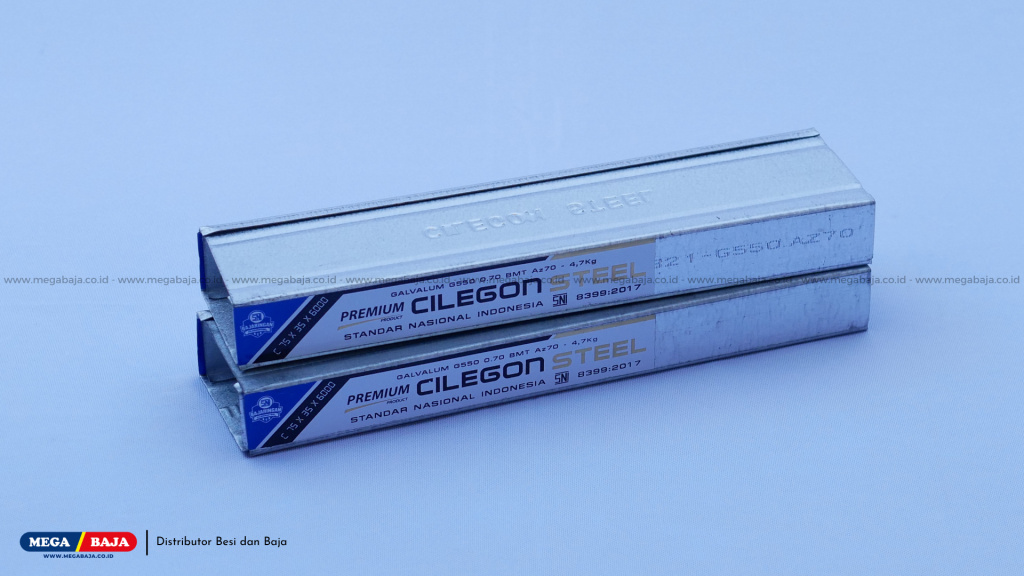 Baja Ringan Cilegon Steel Galvalum G550 untuk Rangka Atap Modern