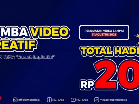 Ikuti Lomba Video "Rumah Impianku" Mega Baja di IndoBuildTech 2026, Menangkan Total Hadiah Rp 20 Juta!
