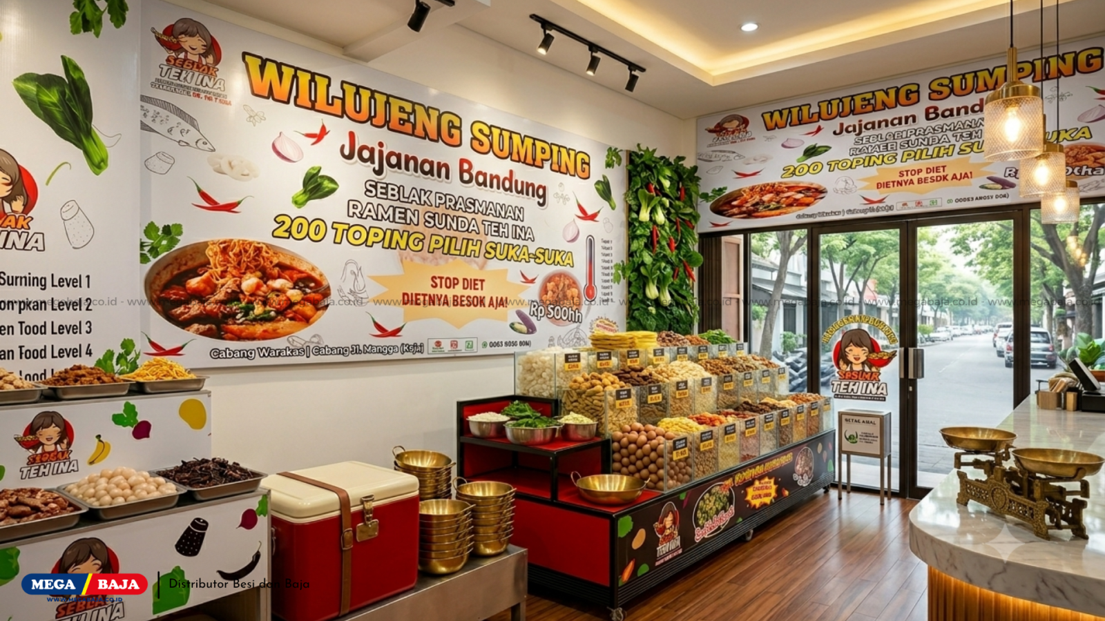 Solusi Hemat Membangun Warung Seblak Modern dengan Material Tepat