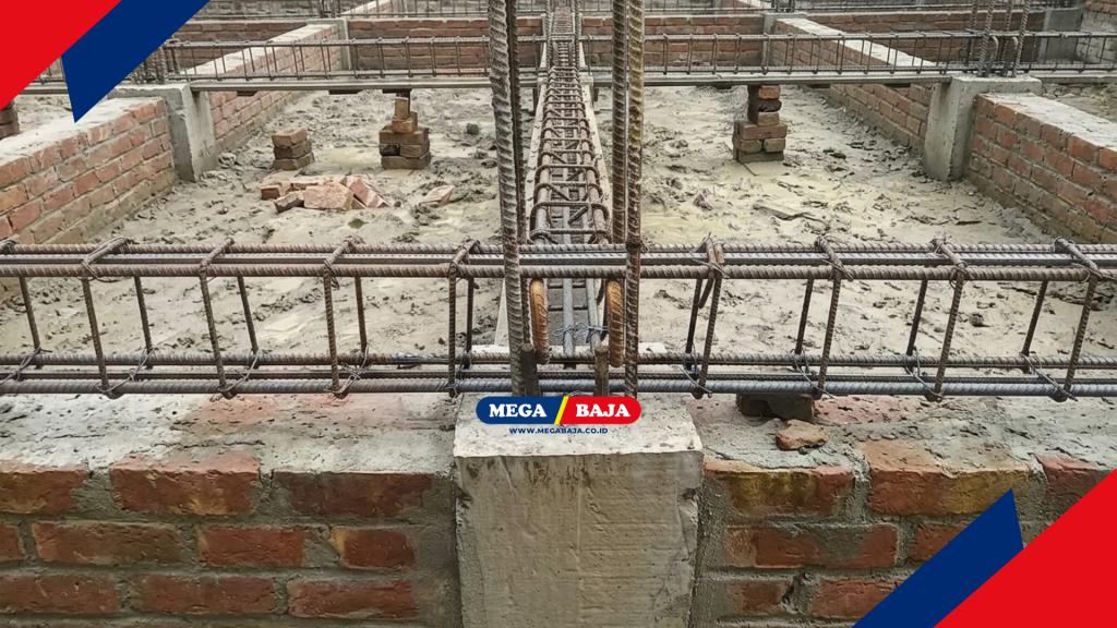cara menyimpan besi beton di lokasi proyek agar tidak mudah berkarat
