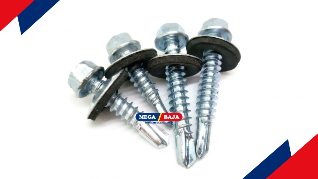 mengencangkan baut self-drilling screw