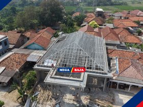 Rangka Baja Ringan Profil : Solusi Hemat Sektor Perumahan (Foto Proyek di Cibarusah)