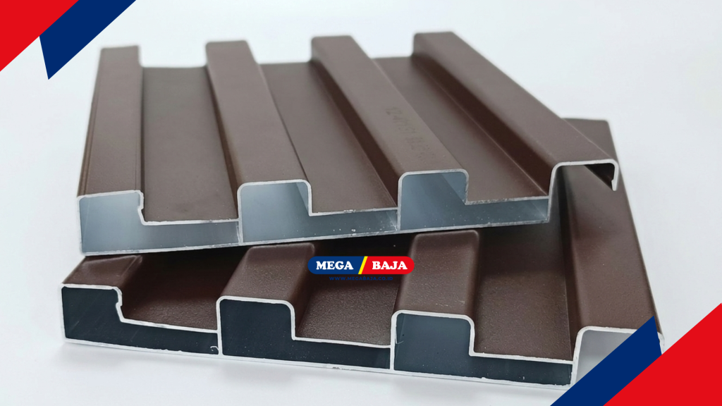 fluted roof panel mega flutalum