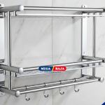 Gantungan Handuk Stainless : Solusi Kamar Mandi Sehat Bebas Jamur