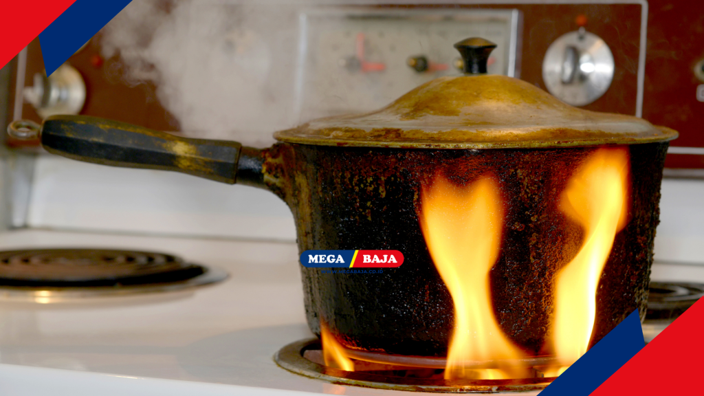dapur dikategorikan sebagai area dengan tingkat risiko termal paling tinggi