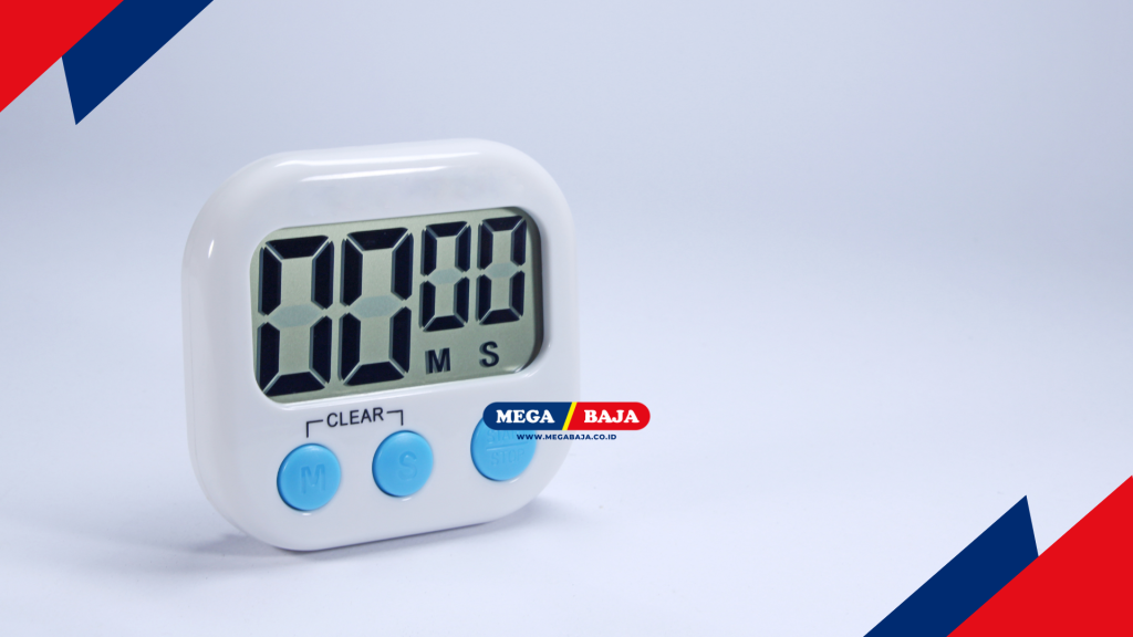 Timer manual bekerja murni menggunakan prinsip ketegangan pegas baja