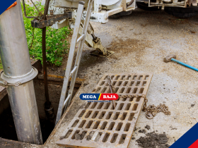 Manajemen Saluran Air dengan Rajin membersihkan Got, Drainase, Selokan, dll