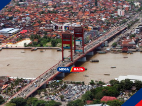 Tantangan Konstruksi Bangunan di dekat Sungai di Jawa dan Sungai Sumatera - Sungai Musi - Pinterest