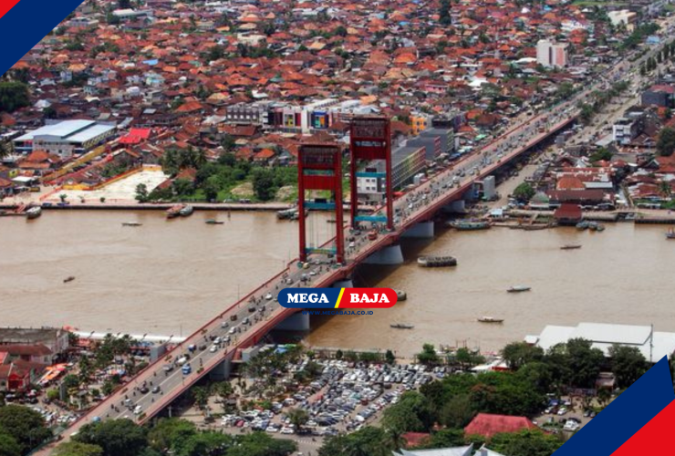 Tantangan Konstruksi Bangunan di dekat Sungai di Jawa dan Sungai Sumatera - Sungai Musi - Pinterest