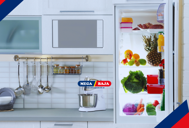 Dapur Diet Sehat : Desain Ruang Penyimpanan Sayur Modern
