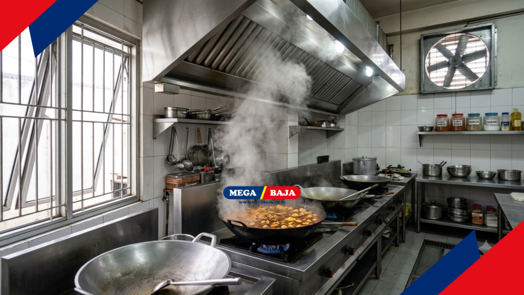 Manajemen Ruang dan Sirkulasi Udara Dapur Seblak