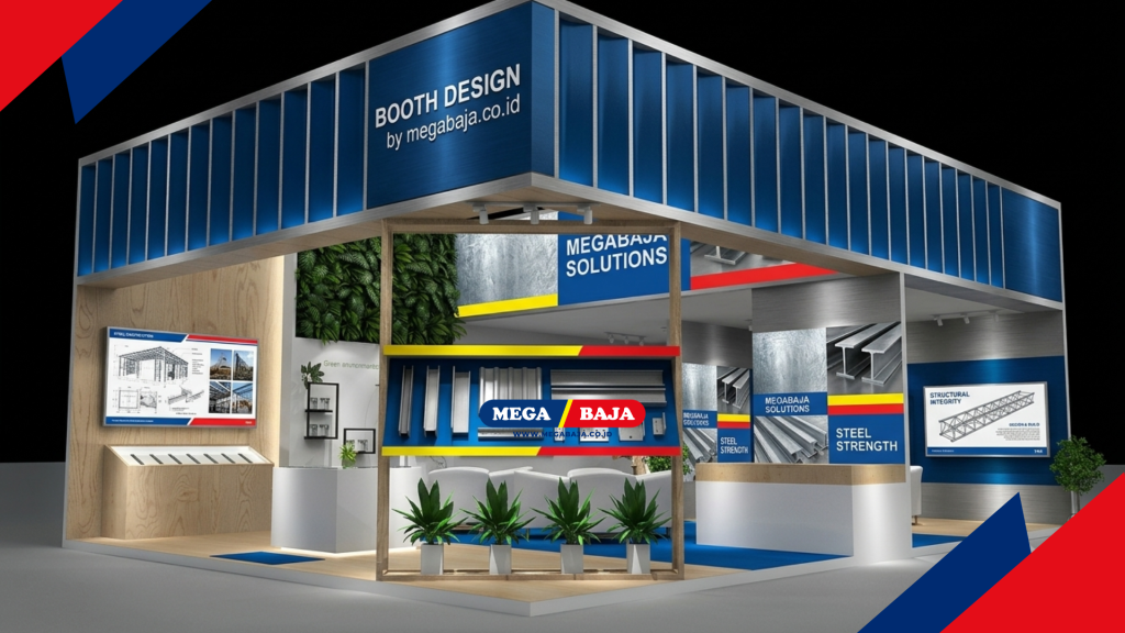 Konstruksi Booth Pameran Custom : Strategi Desain Visual Kreatif Menarik Pengunjung