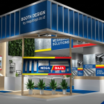 Konstruksi Booth Pameran Custom : Strategi Desain Visual Kreatif Menarik Pengunjung