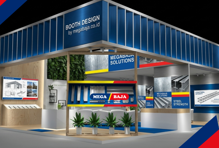 Konstruksi Booth Pameran Custom : Strategi Desain Visual Kreatif Menarik Pengunjung