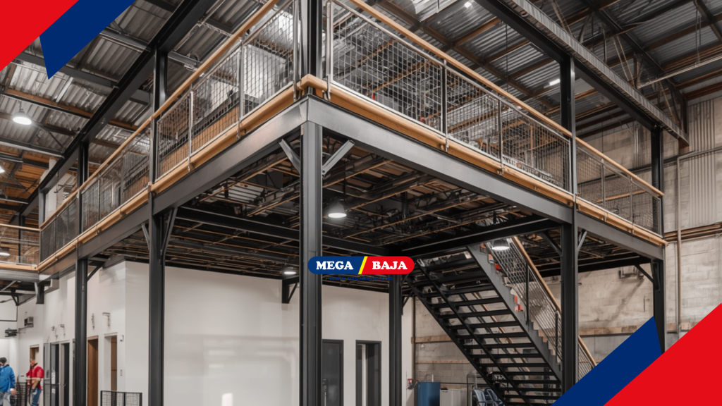 Solusi MEGA DECK Mezzanine Metal hadir sebagai jawaban struktural yang efisien