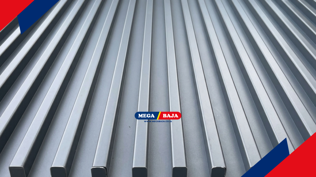 Mega Flutalum merupakan solusi material atap dan dinding modern berbahan dasar aluminium