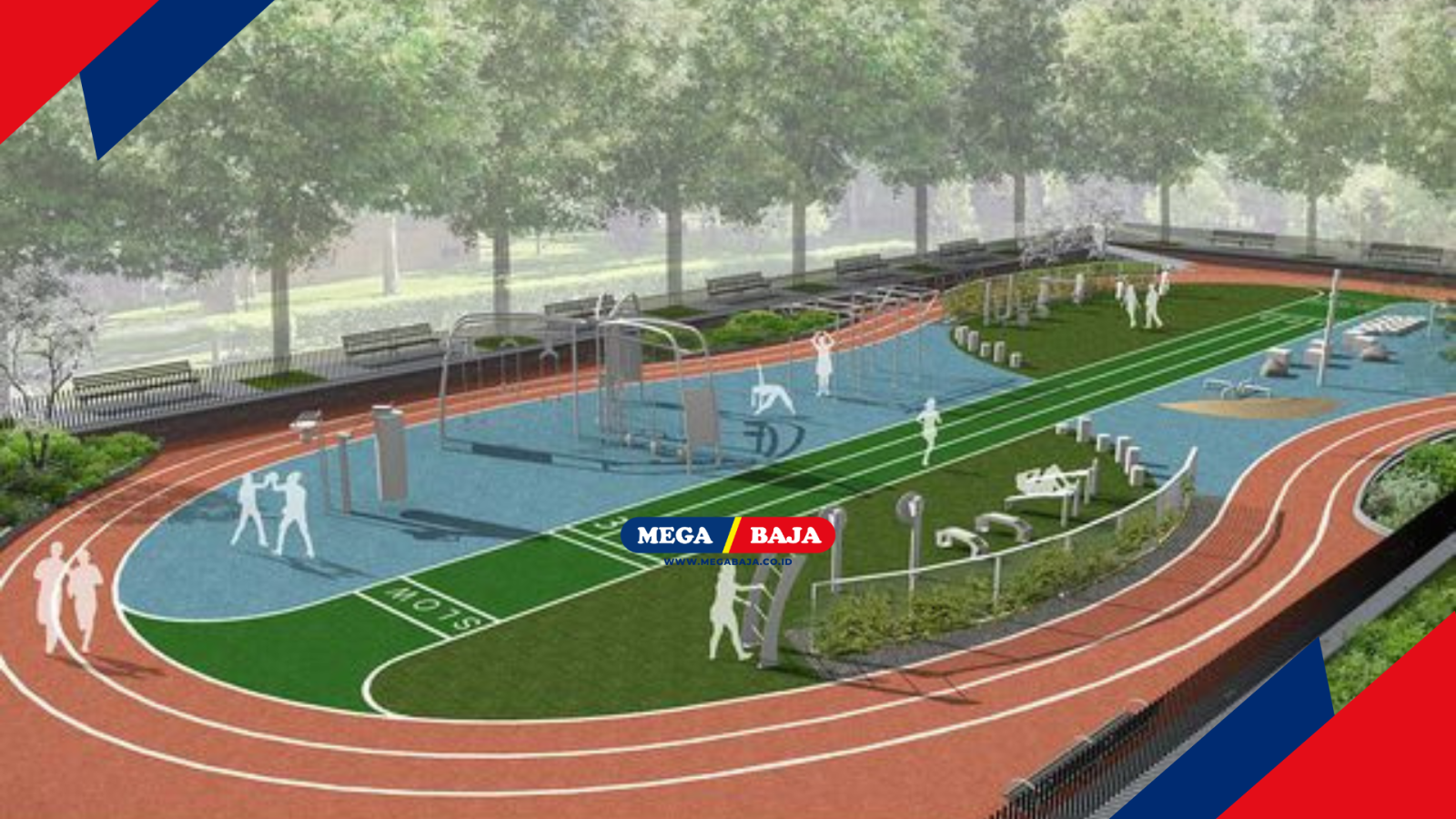 Konstruksi Lapangan Senam Terbuka : Panduan Praktis Desain Area Publik