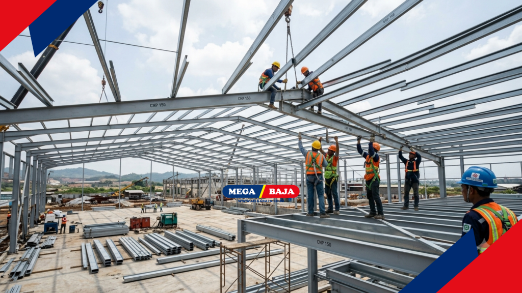 Peran Strategis Besi CNP dalam Infrastruktur Industri