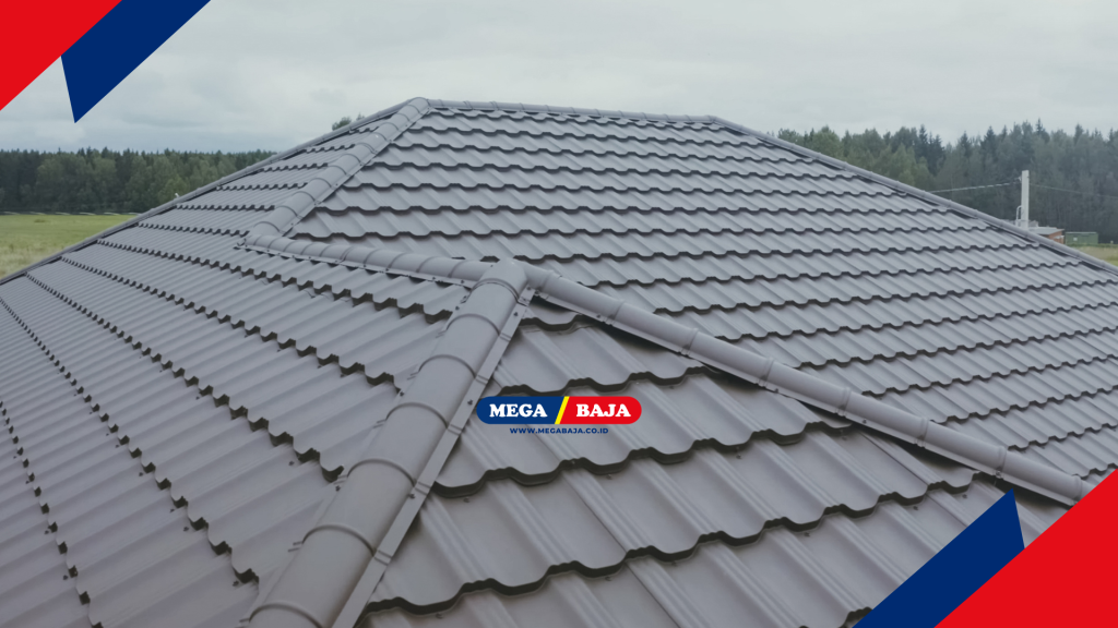 Kombinasi penutup atap yang solid