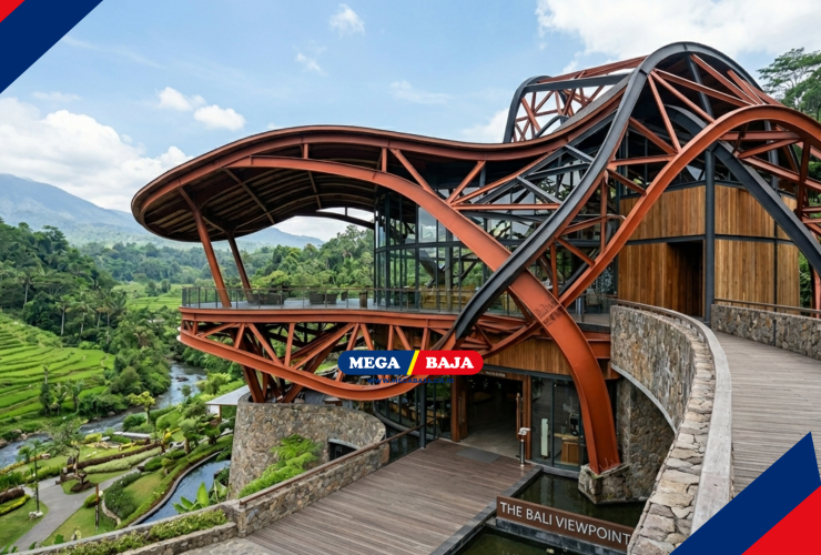 Aplikasi Besi H-Beam : Membangun Infrastruktur Pariwisata Indonesia Modern