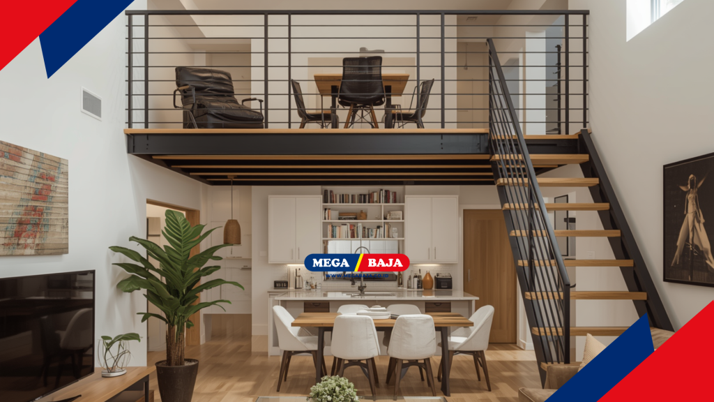 Solusi MEGA DECK Mezzanine Metal di rumah