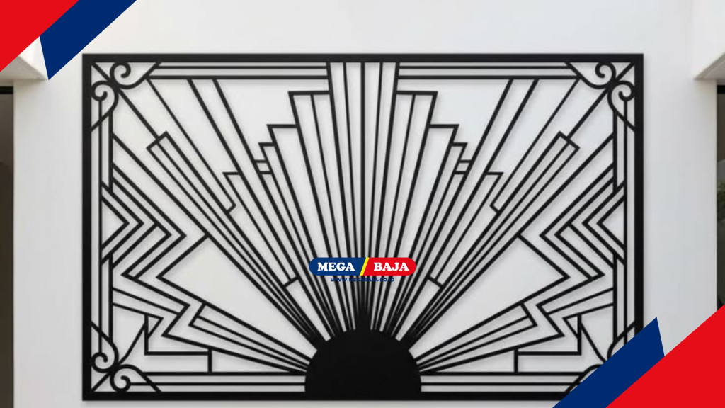 Metal Wall Art Sebagai Focal Point