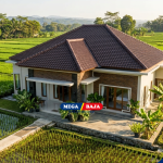 Baja Ringan Atap Rumah : Struktur Kuat Untuk Konstruksi Hunian Tengah Sawah