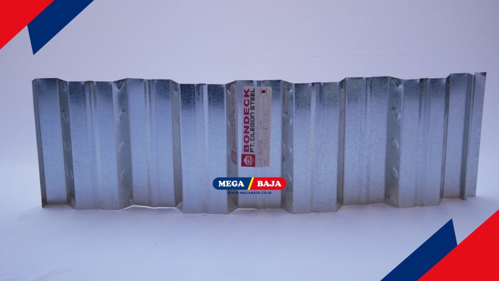 Bondeck dari Cilegon Steel merupakan plat baja bergelombang yang dirancang khusus