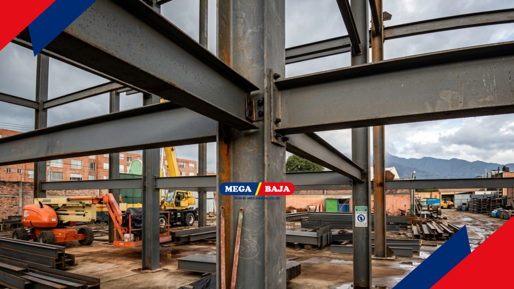 detail sambungan pada konstruksi baja