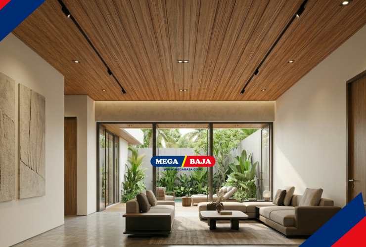 Pladimet Plafon Galvalume Modern : Solusi Estetik Interior Rumah Masa Kini