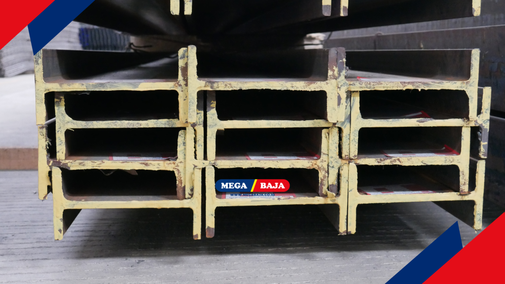 material rangka baja berat seperti Wide Flange (WF) tidak tertandingi
