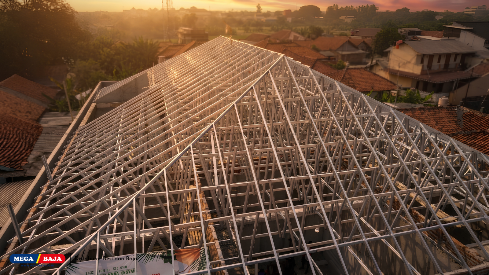 Poto Rangka Bajaringan CIlegon Steel Platinum