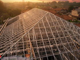 Poto Rangka Bajaringan CIlegon Steel Platinum