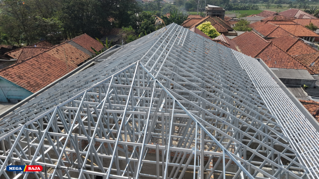 rangka bajaringan cilegon steel cibarusah