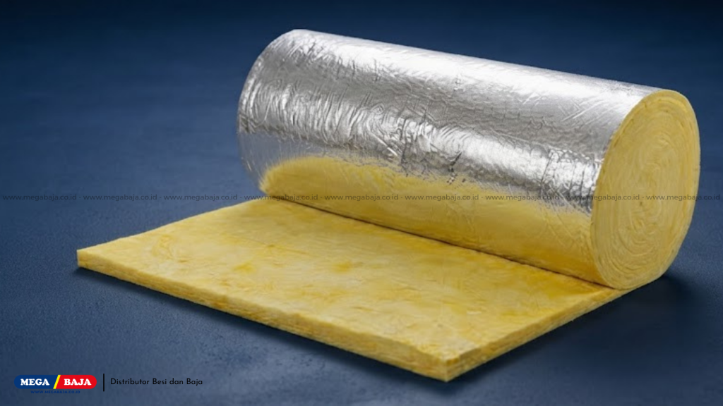 Glasswool: Serat kaca halus yang ampuh meredam suhu tinggi dan suara bising