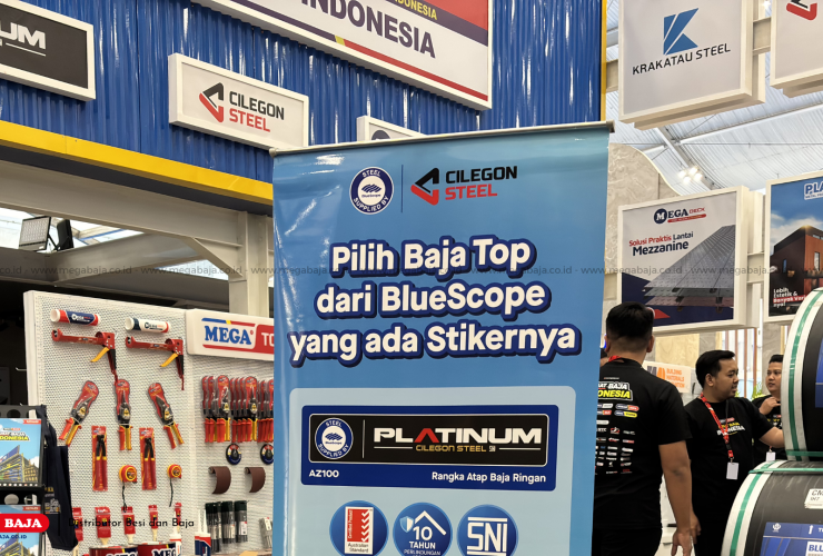 Hari Ke- 4 Mega Baja di IndoBuildTech Expo 2026 : Sinergi Cilegon Steel Dan BlueScope