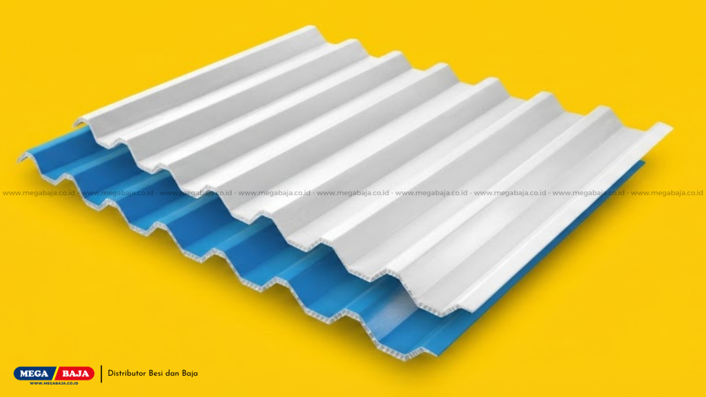 Pilihan warna pada atap uPVC