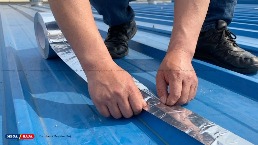 Aplikasi Sealant Dan Bahan Anti Bocor Pada Keretakan Kecil