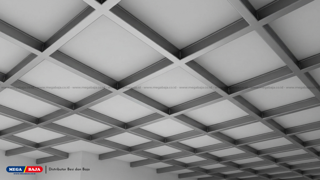 Mengenal Material Rangka Plafon Gypsum Modern