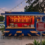Booth Kontainer Mini : Strategi Efisiensi Konstruksi Cafe Parkiran Mal