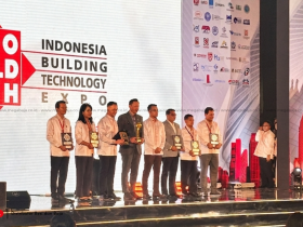 Mega Baja Ramaikan IndoBuildTech Expo 2026, Ajang Konstruksi yang Diresmikan AHY !
