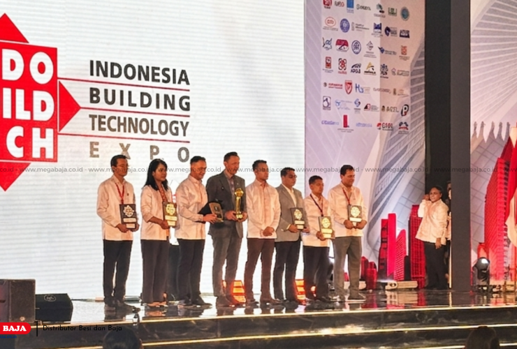 Mega Baja Ramaikan IndoBuildTech Expo 2026, Ajang Konstruksi yang Diresmikan AHY !