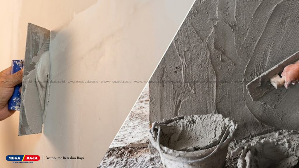 Karakteristik Cement Plaster dan Lime Plaster